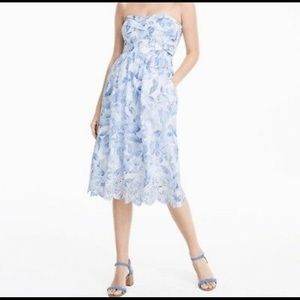 blue floral summer dress